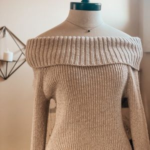 Hollister Over the Shoulder Sweater